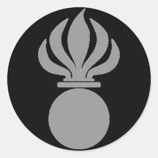 Sticker Panzergrenadier Bombe (grau)