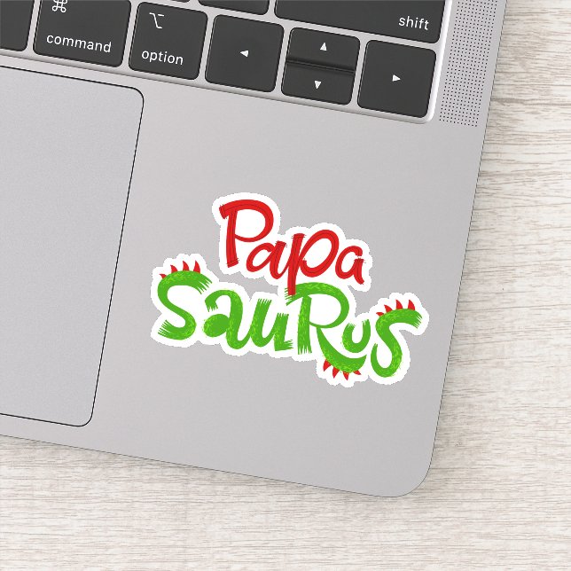 Sticker Papa Saurus Graphic (Détail)