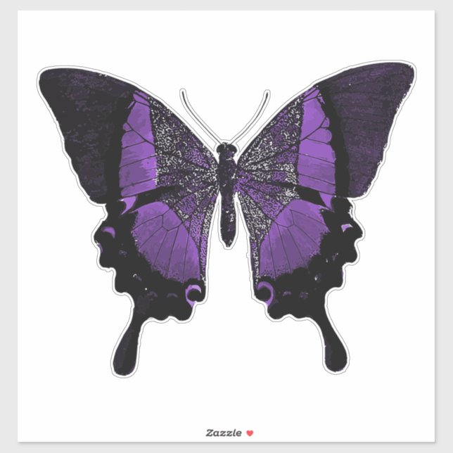 Sticker Papillon (Feuille)