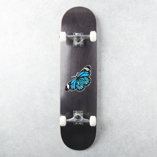 Sticker Papillon bleu