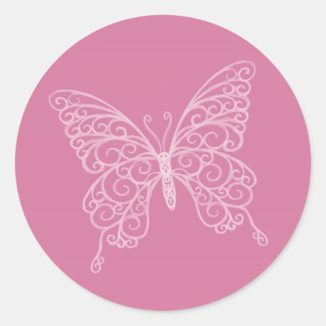 Sticker papillon Filigree (Devant)