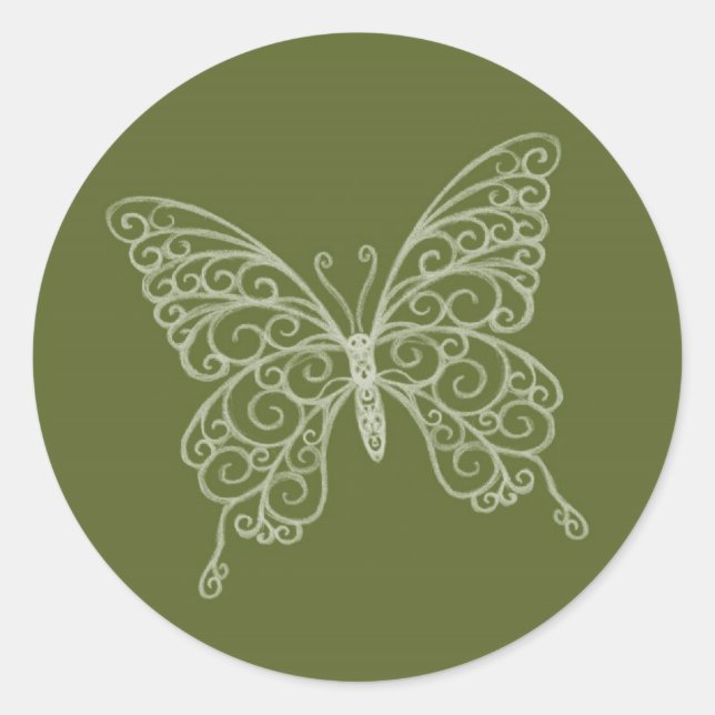 Sticker papillon Filigree (Devant)