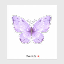 Papillon mou pourpre à l'aquarelle