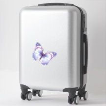 Papillon pastel violet