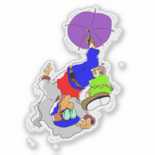 Sticker Parapluie Pinkerton