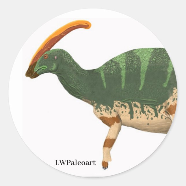 Sticker Parasaurolophus (Devant)