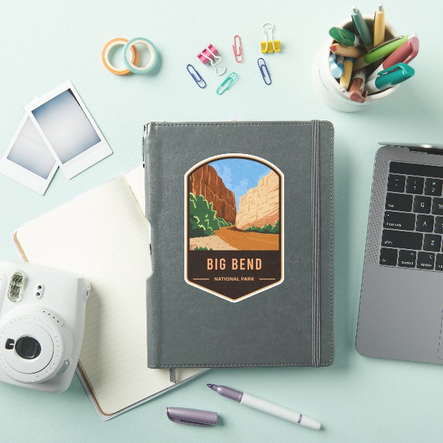 Sticker Parc national Big Bend (Couverture iPad)