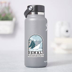 Sticker Parc national de Denali Alaska Vintage