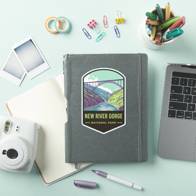 Sticker Parc national de River Gorge (Couverture iPad)
