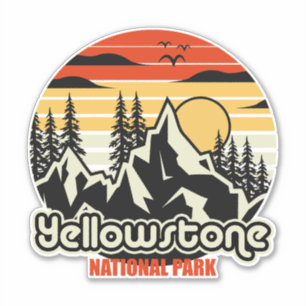 Sticker Parc national de Yellowstone
