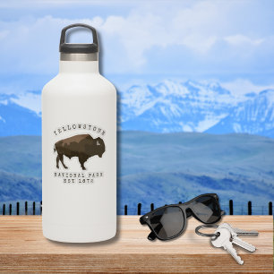 Sticker Parc national de Yellowstone Établissement du biso