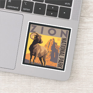 Sticker Parc national de Zion   Ram
