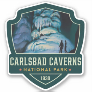 Sticker Parc national des Cavernes Carlsbad