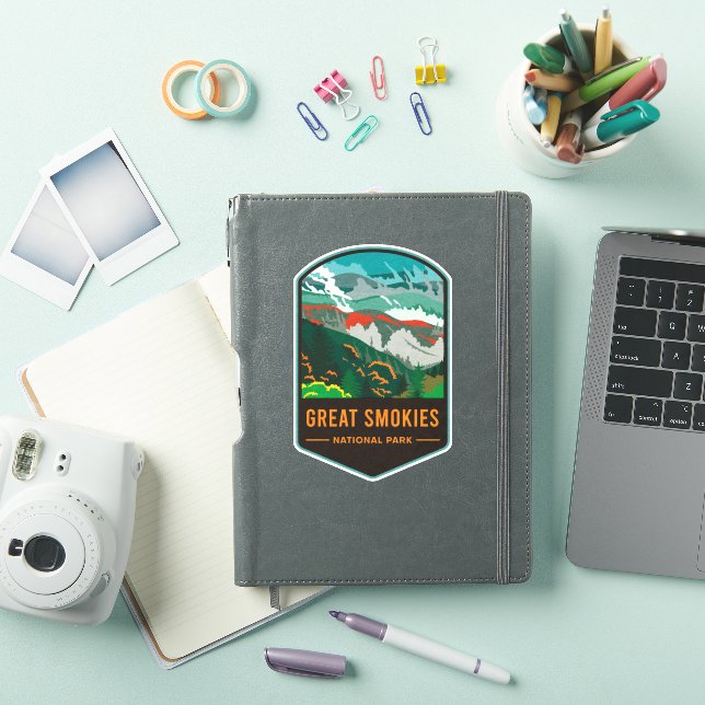 Sticker Parc national des Great Smoky Mountains (Couverture iPad)
