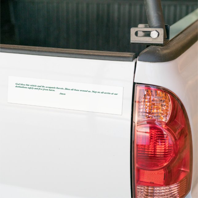 Sticker pare-chocs (Sur camion)