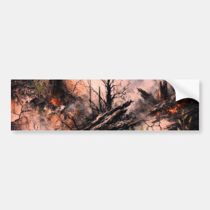 Sticker pare-chocs artistique personnalisé - Desig