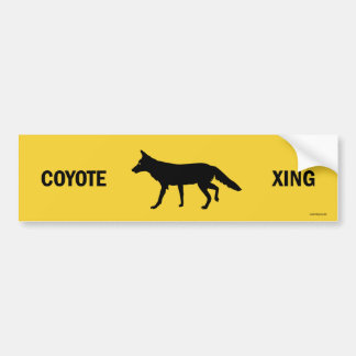 Sticker pare-chocs Coyote