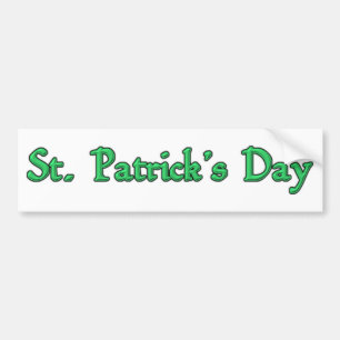 Sticker pare-chocs de la Saint Patrick