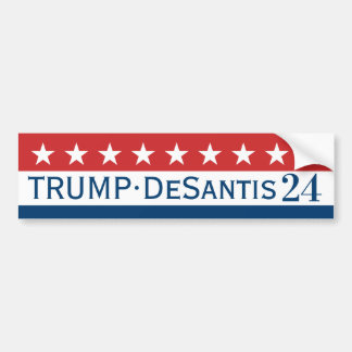 Sticker pare-chocs Donald Trump Mike Pence Stars 2