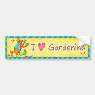 Sticker pare-chocs Garden Friends