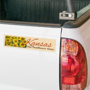 Sticker pare-chocs - KANSAS