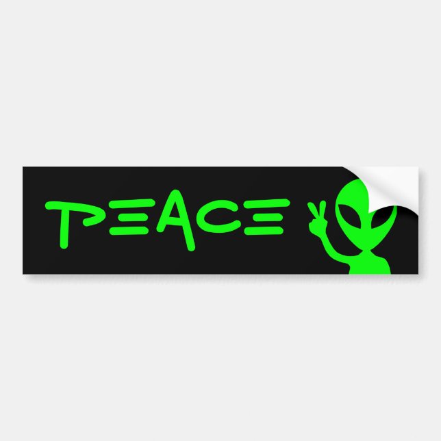 Sticker pare-chocs Peace (Devant)