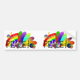 Sticker pare-chocs Peace
