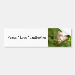 Sticker pare-chocs Peace Love