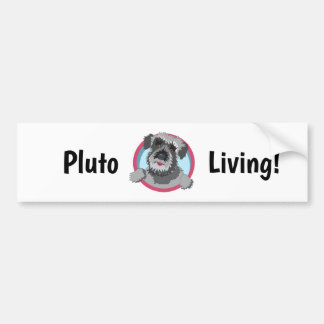 Sticker pare-chocs Pluto Living