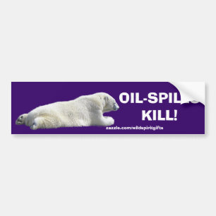 Sticker pare-chocs POLAIRE ANTI-POLLUTION