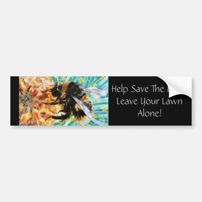 Sticker pare-chocs pour autocollants pour abeilles (Devant)