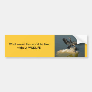 Sticker pare-chocs pour la faune