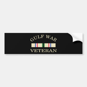 Sticker pare-chocs vétéran de la guerre du Golfe
