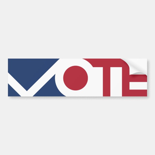 Sticker pare-chocs VOTE (Devant)
