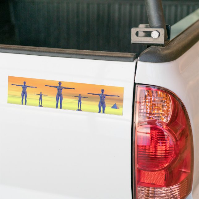 Sticker pare-chocs World Future (Sur camion)