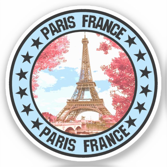 Sticker Paris (Recto)