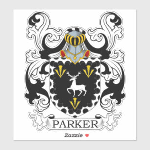 Sticker Parker Family Crest
