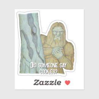 Sticker Parodie de mème Bigfoot