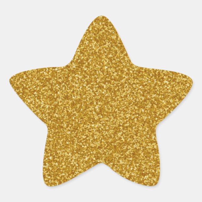 Sticker Parties scintillant Gold Faux (Devant)
