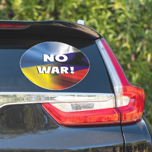 Sticker Pas de guerre entre la Russie et l'Ukraine