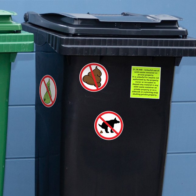 Sticker Pas de Pot de Chien (Créateur téléchargé)