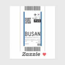 Passe d'embarquement à Busan (PUS)