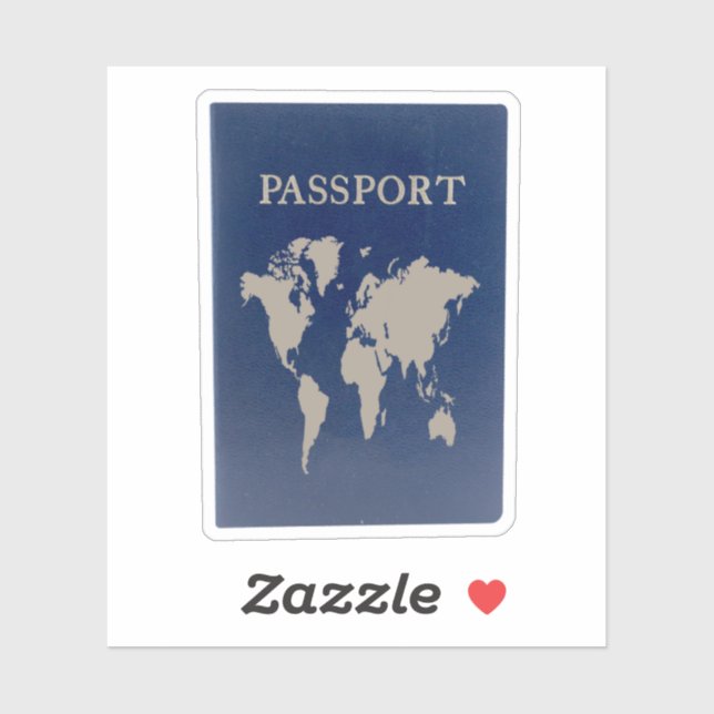 Sticker Passeport (Feuille)