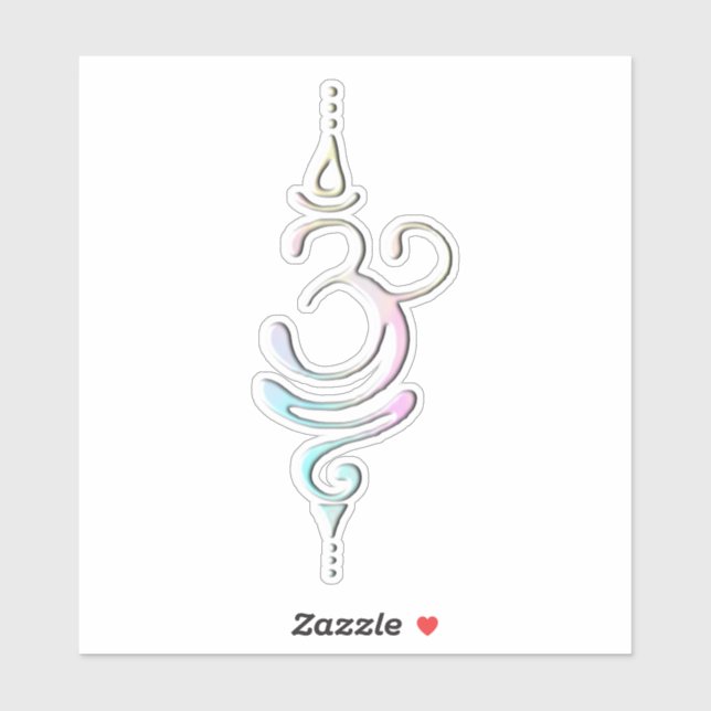 Sticker Pastel Breathe  (Feuille)