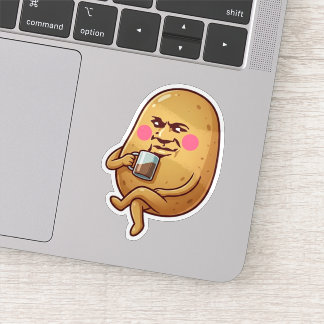 Sticker Patate Tout-Va-Moyennement-Bien