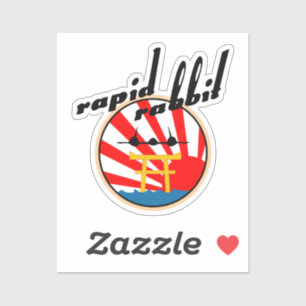 Sticker Patch de lapin rapide SR-71