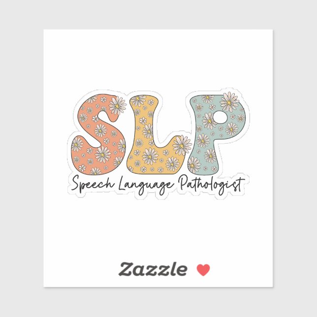 Sticker Pathologie du langage vocal (Feuille)