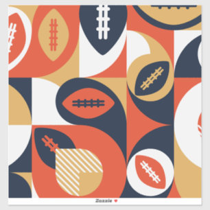Sticker Patters de football américain