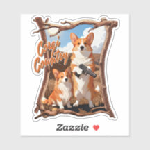 Pays des Corgis – T-shirt drôle Corgi, Americana r