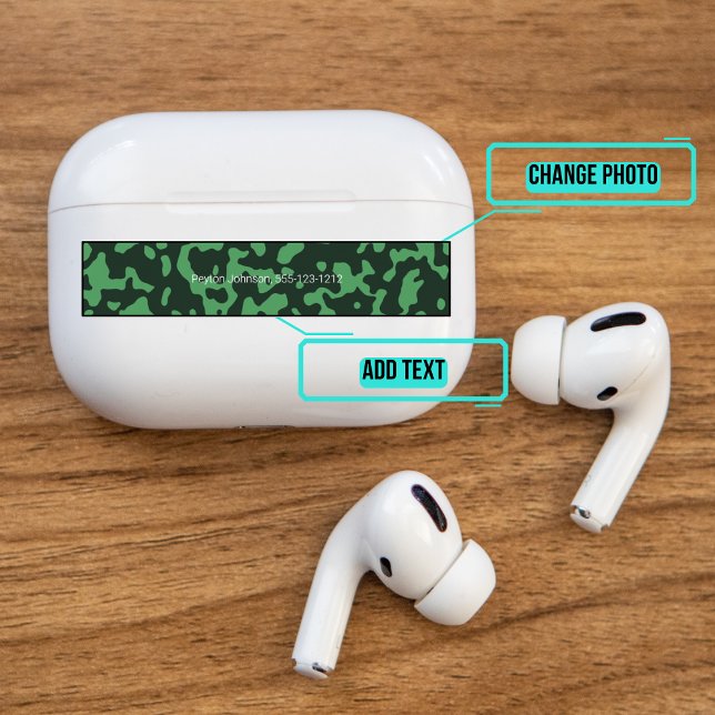 Sticker Peau décorative Coque Airpods Pro - Camouflage (Please enjoy our Airpods stickers)